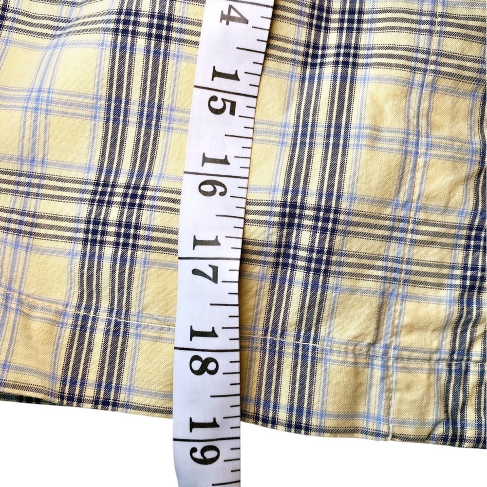 Charter Club Yellow and Black Plaid Pencil Wrap Skirt - Picture 12 of 13